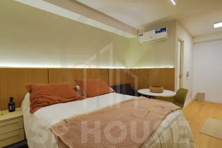 Apartamento com 1 Quarto para alugar, 24m² no Vila Cordeiro, São Paulo