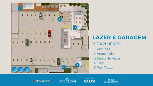 Apartamento com 2 Quartos à venda, 53m² no Itajubá, Barra Velha