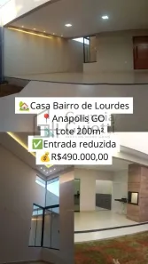 Casa com 3 Quartos à venda, 140m² no De Lourdes, Anápolis