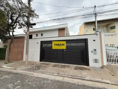 Sobrado com 3 Quartos à venda, 140m² no Campestre, Santo André