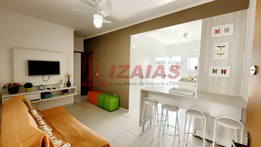 Apartamento com 2 Quartos para alugar, 62m² no Itaguá, Ubatuba