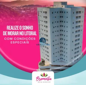 Apartamento com 2 Quartos à venda, 55m² no Jardim Independência, São Vicente