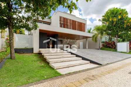 Casa de Condomínio com 5 Quartos à venda, 442m² no Alphaville Flamboyant Residencial Araguaia, Goiânia
