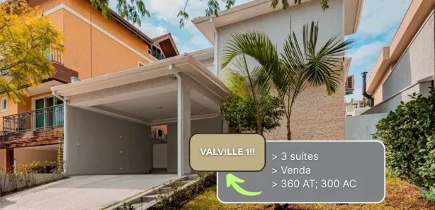 Casa de Condomínio com 3 Quartos à venda, 300m² no Alphaville, Santana de Parnaíba