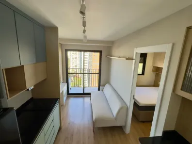 Apartamento com 1 Quarto para alugar, 26m² no Campo Belo, São Paulo