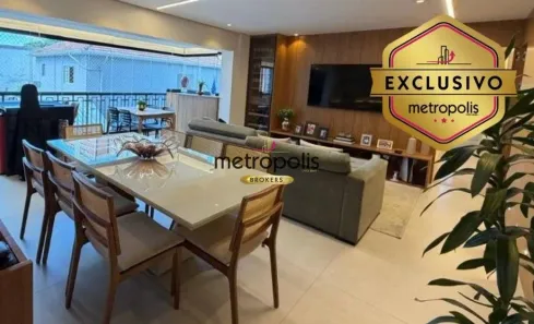 Apartamento com 3 Quartos à venda, 133m² no Santa Paula, São Caetano do Sul