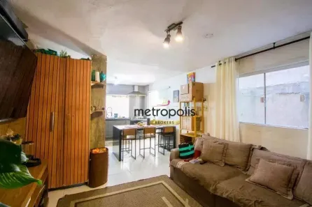Sobrado com 4 Quartos à venda, 207m² no Vila Linda, Santo André