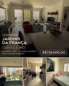 Apartamento com 3 Quartos à venda, 100m² no Jardins, Aracaju