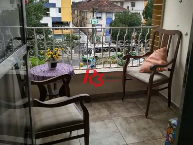 Apartamento com 3 Quartos à venda, 120m² no Campo Grande, Santos