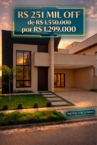 Casa de Condomínio com 3 Quartos à venda, 202m² no Jardins Porto, Senador Canedo