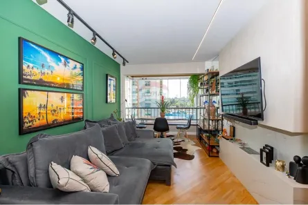 Apartamento com 1 Quarto à venda, 46m² no Brooklin Paulista, São Paulo