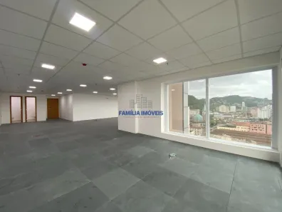 Sala Comercial para venda ou aluguel, 151m² no Centro, Santos