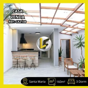 Casa com 3 Quartos à venda, 160m² no Santa Maria, São Caetano do Sul