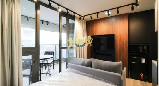Flat com 1 Quarto para alugar, 28m² no Itaim Bibi, São Paulo