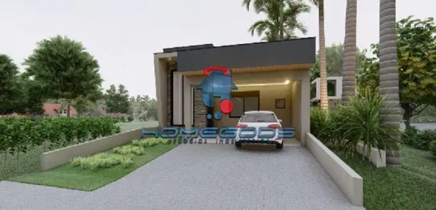 Casa de Condomínio com 3 Quartos à venda, 140m² no Vila Monte Alegre, Paulínia