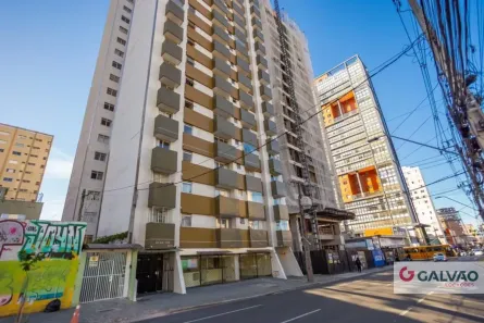 Apartamento com 1 Quarto para alugar, 38m² no Centro, Curitiba