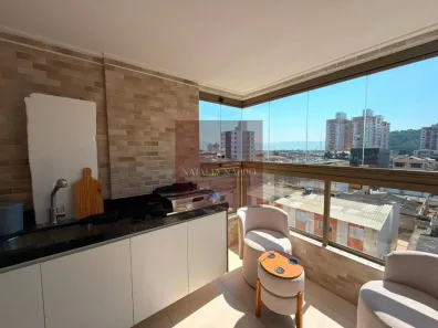 Apartamento com 2 Quartos para alugar, 74m² no Canto do Forte, Praia Grande