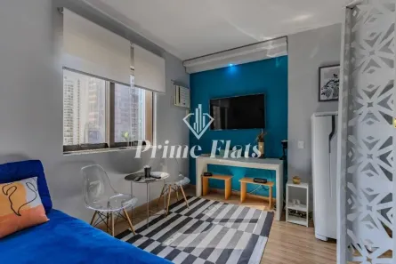 Flat com 1 Quarto à venda, 28m² no Moema, São Paulo