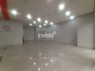 Sala Comercial para alugar, 52m² no Vila Mathias, Santos