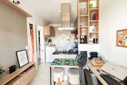 Apartamento com 1 Quarto à venda, 28m² no Jardim Caravelas, São Paulo