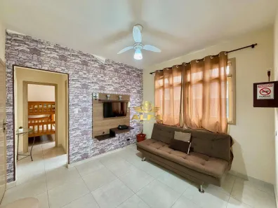 Apartamento com 1 Quarto à venda, 39m² no Vila Alzira, Guarujá