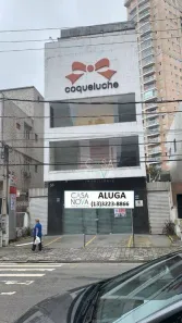 Ponto Comercial para alugar, 495m² no Gonzaga, Santos