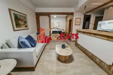 Flat com 1 Quarto para alugar, 42m² no Jardim Paulista, São Paulo