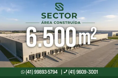 Galpão/Depósito/Armazém para alugar, 6500m² no Quississana, São José dos Pinhais