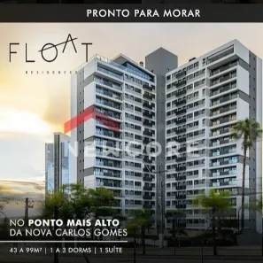 Apartamento com 1 Quarto à venda, 44m² no Petrópolis, Porto Alegre