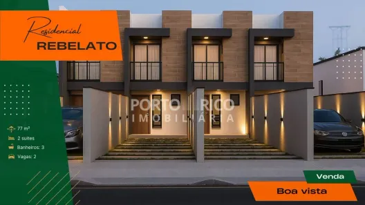 Casa com 2 Quartos à venda, 77m² no Boa Vista, Joinville