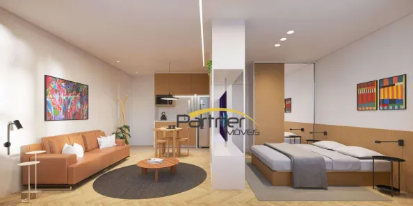 Apartamento com 1 Quarto à venda, 33m² no Centro Cívico, Curitiba