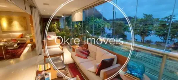 Apartamento com 4 Quartos à venda, 213m² no Lagoa, Rio de Janeiro