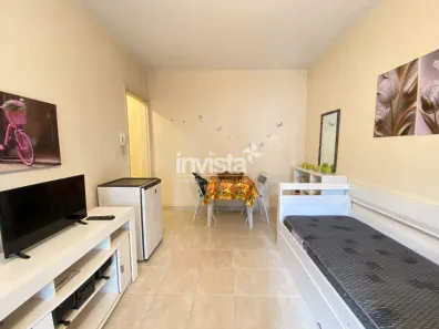 Kitnet com 1 Quarto à venda, 36m² no Boqueirão, Santos