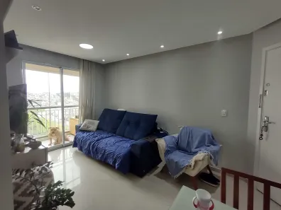 Apartamento com 3 Quartos para alugar, 64m² no Jardim Santa Maria, São Paulo