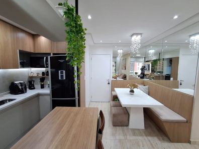 Apartamento com 2 Quartos à venda, 57m² no Vila Homero Thon, Santo André