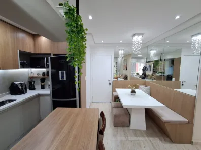 Apartamento com 2 Quartos à venda, 57m² no Vila Homero Thon, Santo André