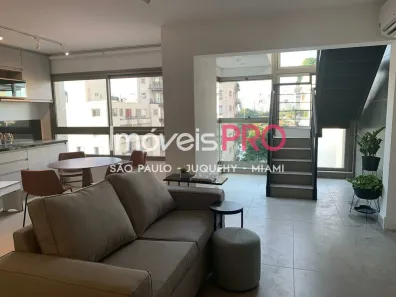 Cobertura com 1 Quarto para venda ou aluguel, 86m² no Jardim Paulista, São Paulo