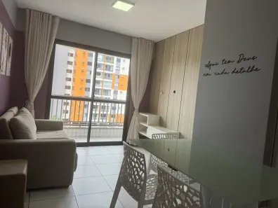 Apartamento com 2 Quartos para alugar, 57m² no Calhau, São Luís