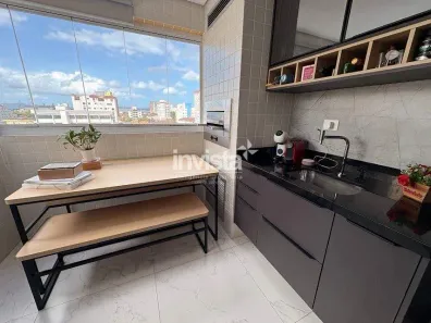 Apartamento com 2 Quartos para alugar, 69m² no Boqueirão, Santos