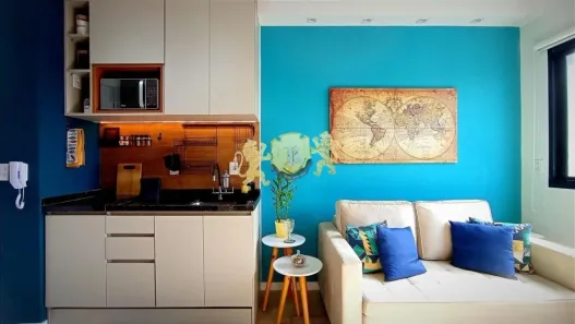 Flat com 1 Quarto para alugar, 24m² no Pinheiros, São Paulo