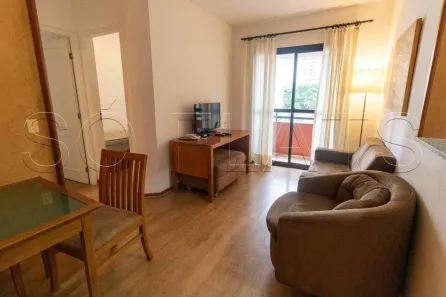 Flat com 2 Quartos para alugar, 54m² no Cidade Monções, São Paulo