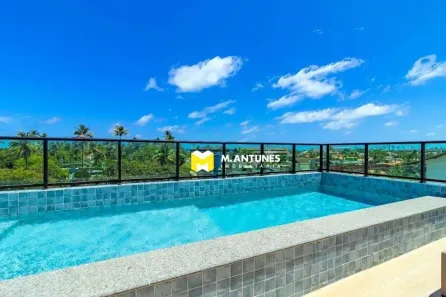 Apartamento com 1 Quarto para alugar, 28m² no Porto de Galinhas, Ipojuca