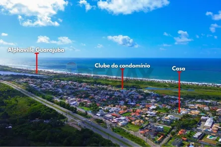 Casa de Condomínio com 6 Quartos à venda, 400m² no Barra do Jacuípe, Camaçari