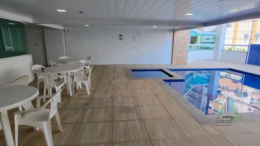 Apartamento com 3 Quartos para alugar, 120m² no Boqueirão, Praia Grande