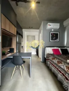 Apartamento com 1 Quarto para alugar, 21m² no Jardim Paulista, São Paulo