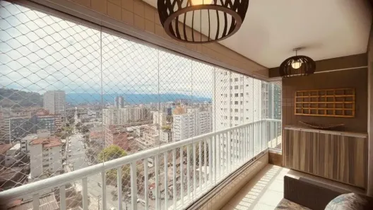 Apartamento com 3 Quartos à venda, 94m² no Vila Mathias, Santos