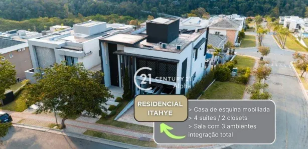 Casa de Condomínio com 4 Quartos à venda, 347m² no Cidade Tamboré, Santana de Parnaíba