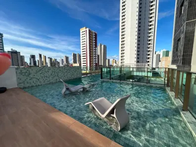 Apartamento com 2 Quartos para alugar, 83m² no Manaíra, João Pessoa