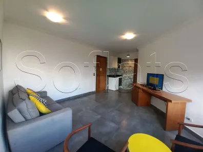 Flat com 1 Quarto para alugar, 34m² no Paraíso do Morumbi, São Paulo