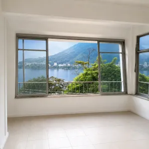 Apartamento com 2 Quartos para alugar, 153m² no Lagoa, Rio de Janeiro